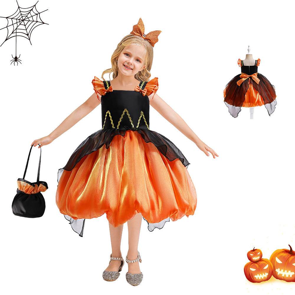 Halloween Witch Performance Costume Princess Dress - Mubimart