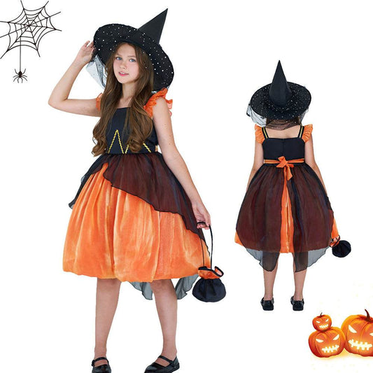 Halloween Witch Performance Costume Princess Dress - Mubimart