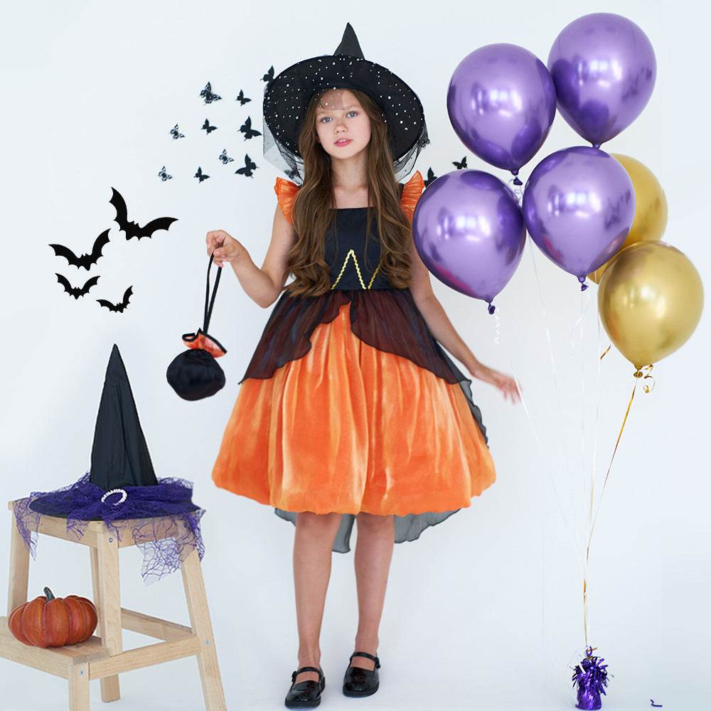 Halloween Witch Performance Costume Princess Dress - Mubimart