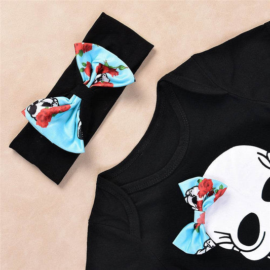 Halloween baby four-piece set - Mubimart