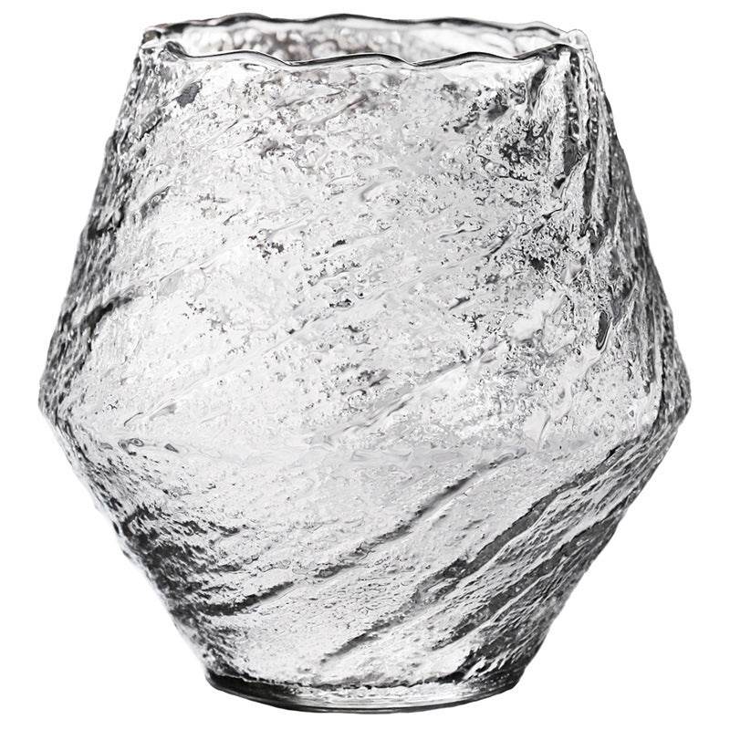 Hammered Glass Creative Whiskey Glass - Mubimart