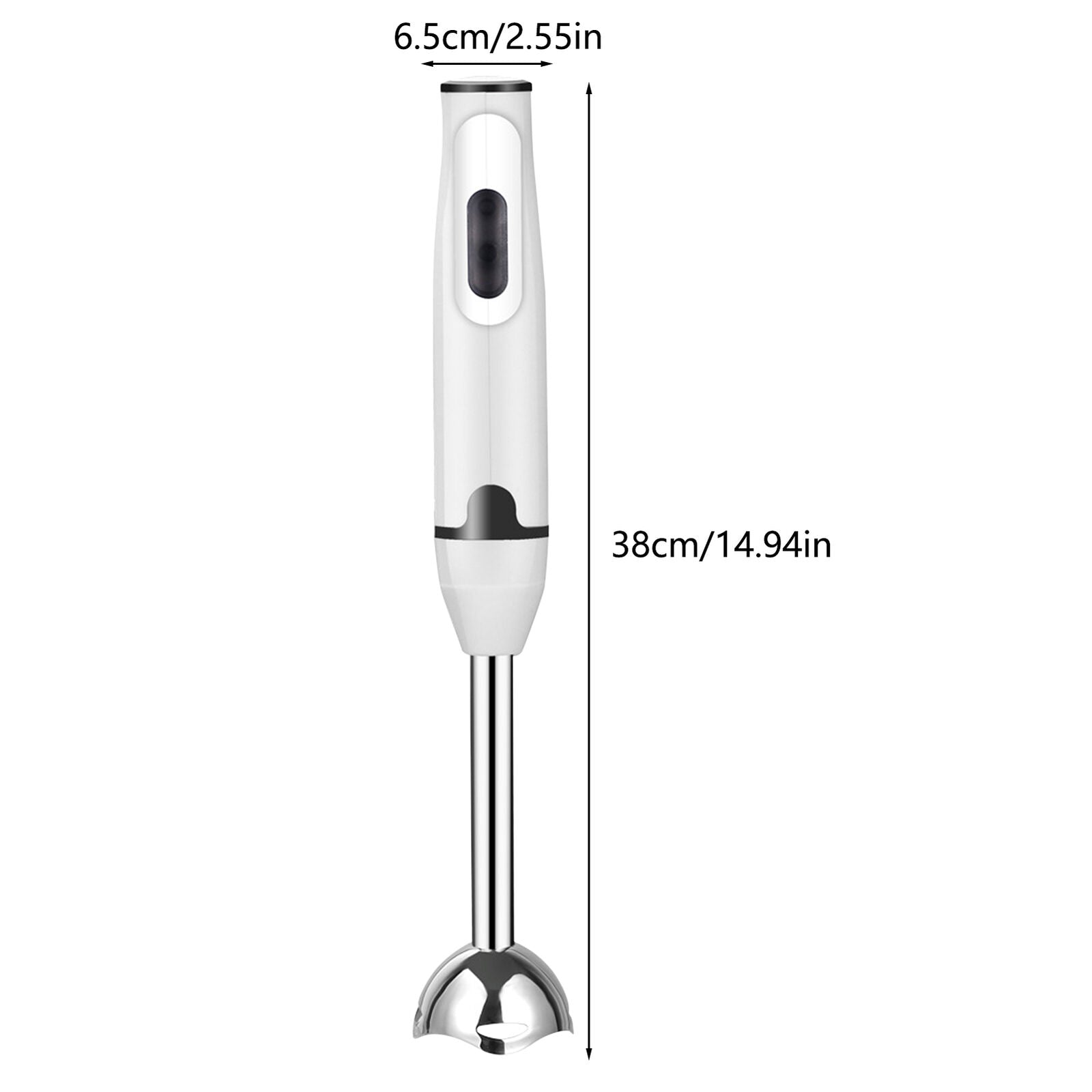 Hand Blender 400W Electric Stick Blender Curry Puree Food Mixer And Liquidiser - Mubimart -  