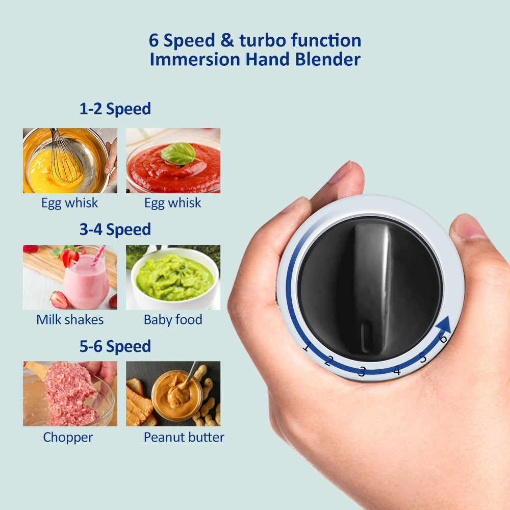 Hand Blender Juice Dispenser Cooking Stick Meat Mincer - Mubimart - Blender 