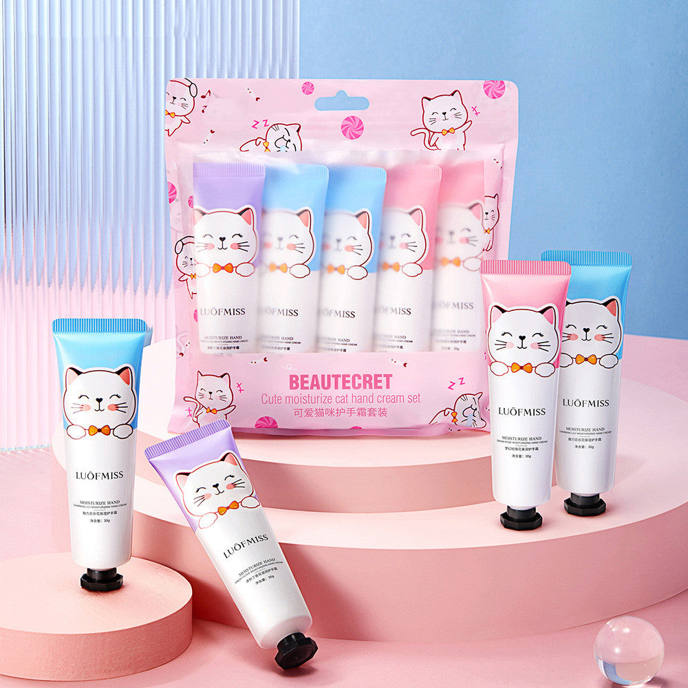 Hand Cream Set Moisturizing And Moisturizing - Mubimart - Moisture 