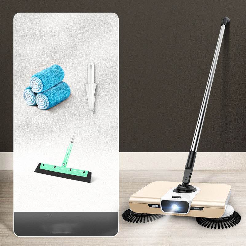 Hand Push Sweeper Broom Wiper, Mopping - Mubimart