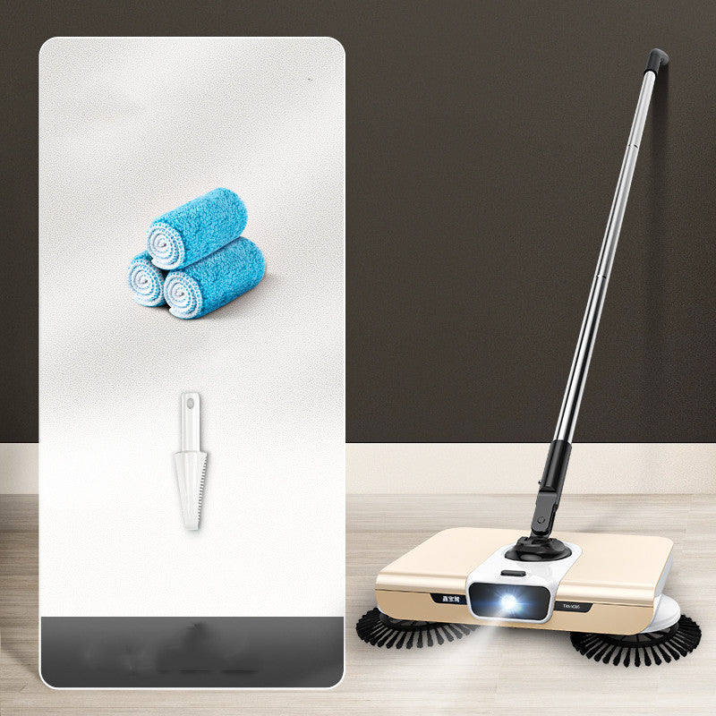 Hand Push Sweeper Broom Wiper, Mopping - Mubimart - Broom 