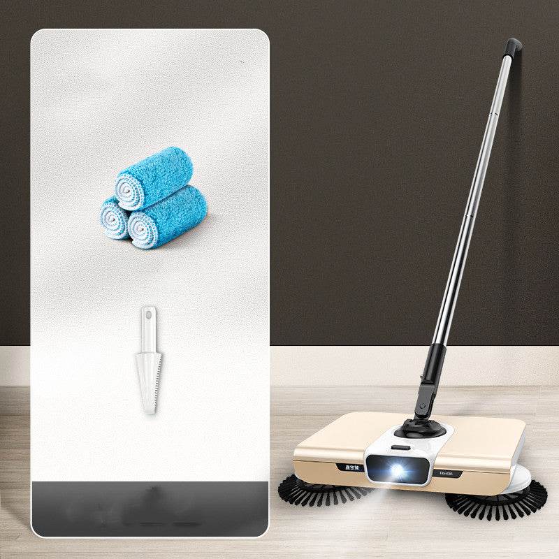 Hand Push Sweeper Broom Wiper, Mopping - Mubimart