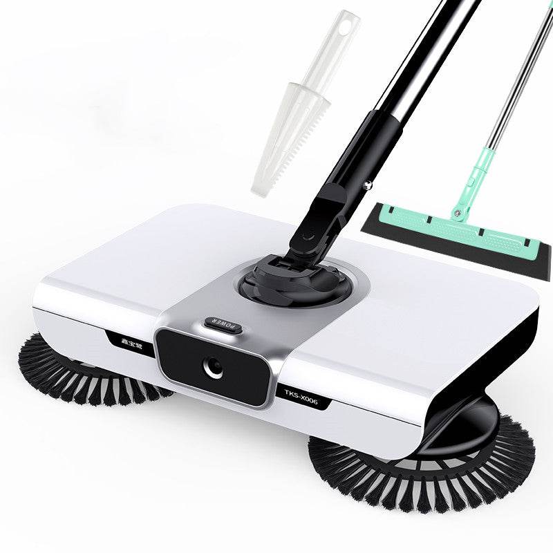 Hand Push Sweeper Broom Wiper, Mopping - Mubimart