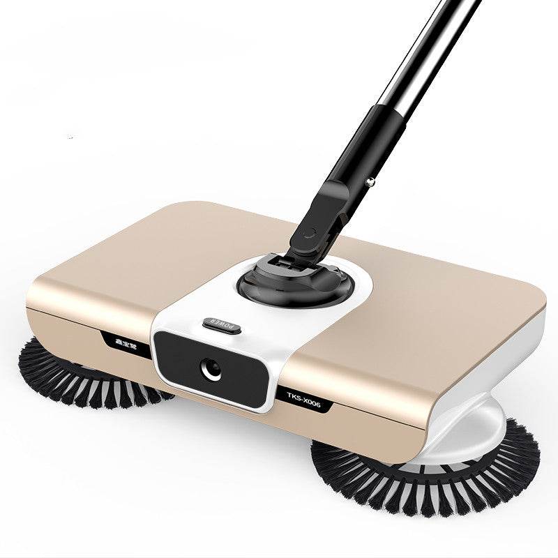Hand Push Sweeper Broom Wiper, Mopping - Mubimart