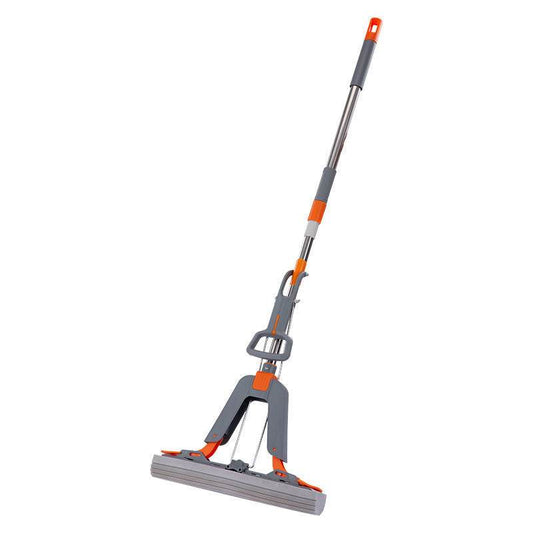 Hand Washing Free Mop Household Folding PVA Mop - Mubimart