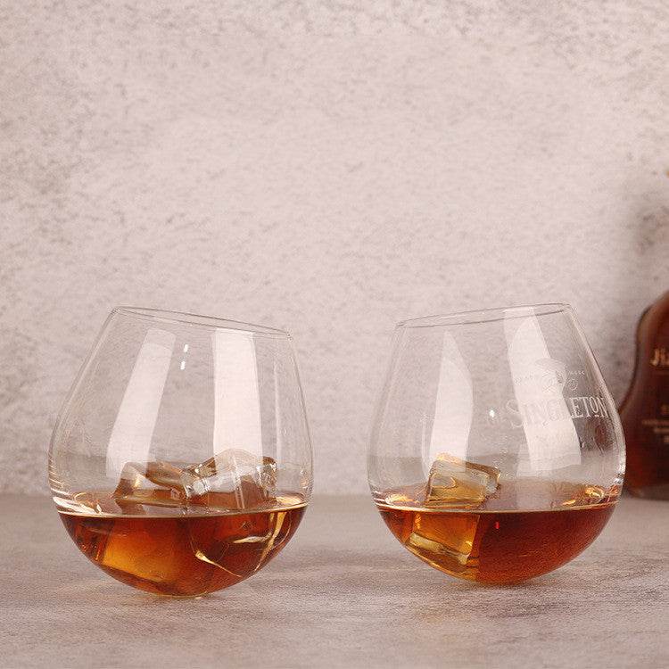 Hand blown glass spirit glass - Mubimart