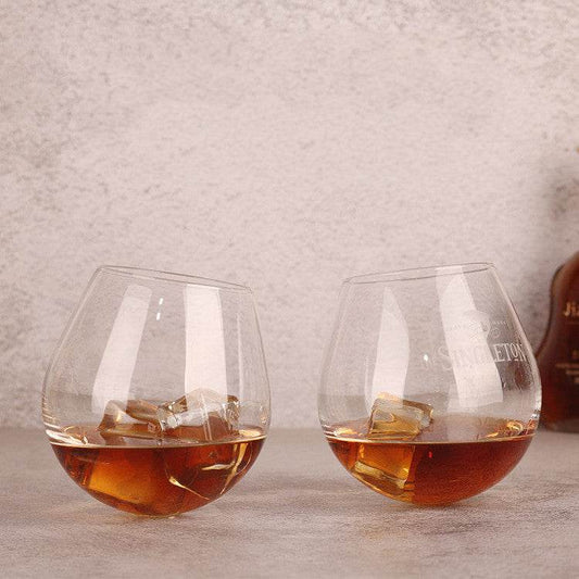 Hand blown glass spirit glass - Mubimart