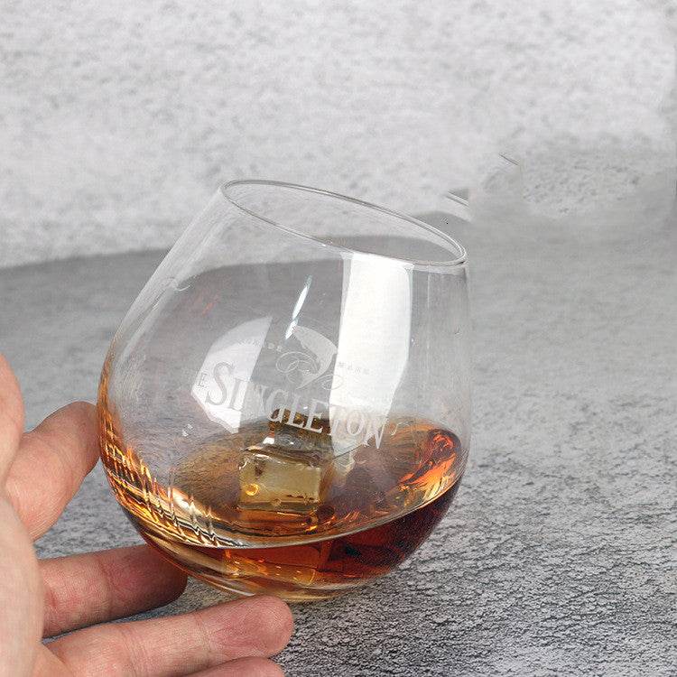 Hand blown glass spirit glass - Mubimart