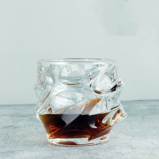 Hand blown glass spirit glass - Mubimart
