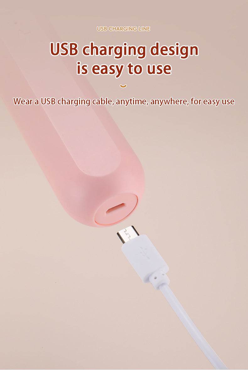 Hand-held Electric Whisk Household Baking Cake Egg White Whisk Small Straight Handle Whisk Wireless Whisk - Mubimart