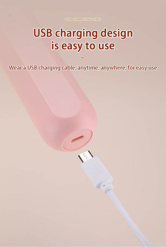 Hand-held Electric Whisk Household Baking Cake Egg White Whisk Small Straight Handle Whisk Wireless Whisk - Mubimart