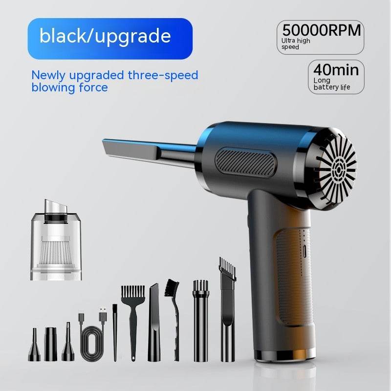 Hand-held High-power Computer Case Wireless Blowing Vacuum Cleaner - Mubimart