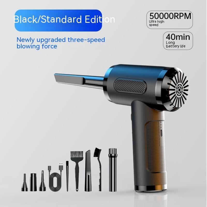 Hand-held High-power Computer Case Wireless Blowing Vacuum Cleaner - Mubimart