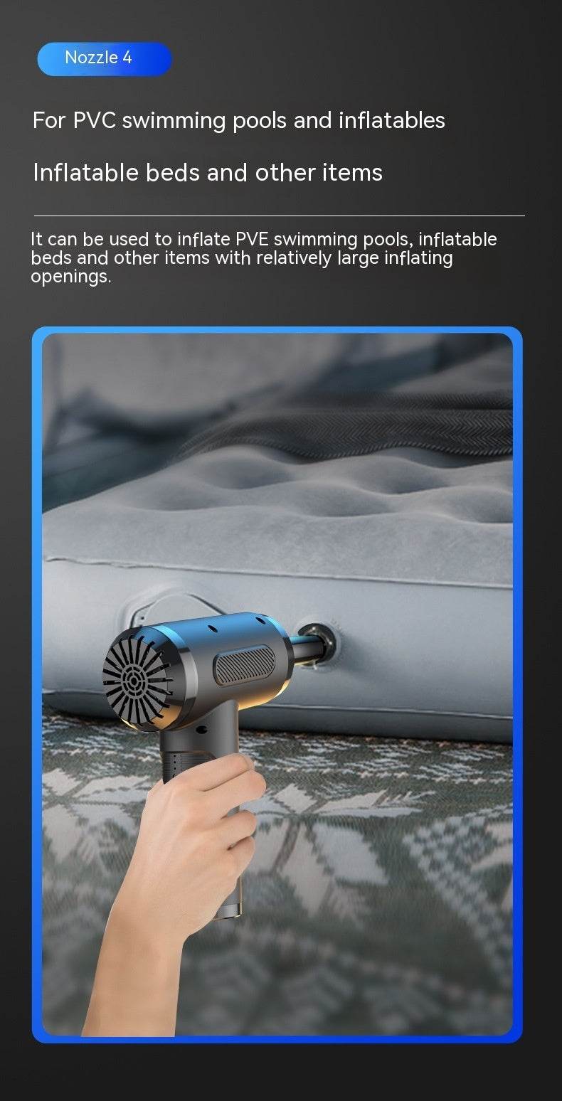Hand-held High-power Computer Case Wireless Blowing Vacuum Cleaner - Mubimart