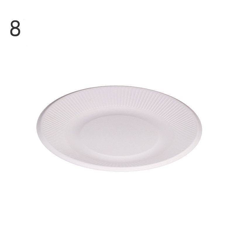 Hand-painted 50 Thick Cake Plates On Disposable Paper Plates - Mubimart