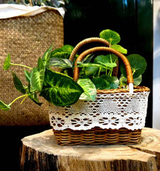 Hand-woven Flower Baskets For Home Wedding Decoration - Mubimart -  