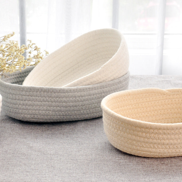 Hand-woven basket bed - Mubimart -  