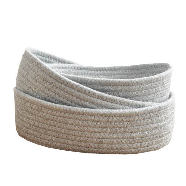 Hand-woven basket bed - Mubimart