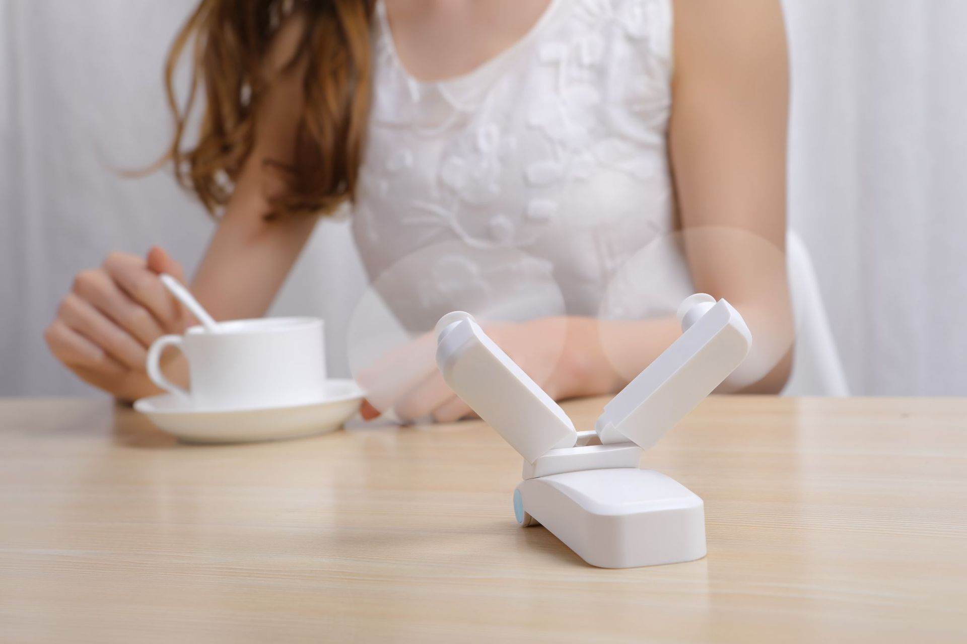 Handheld Mini Fan V36 Double Head Usb Folding Fan - Mubimart