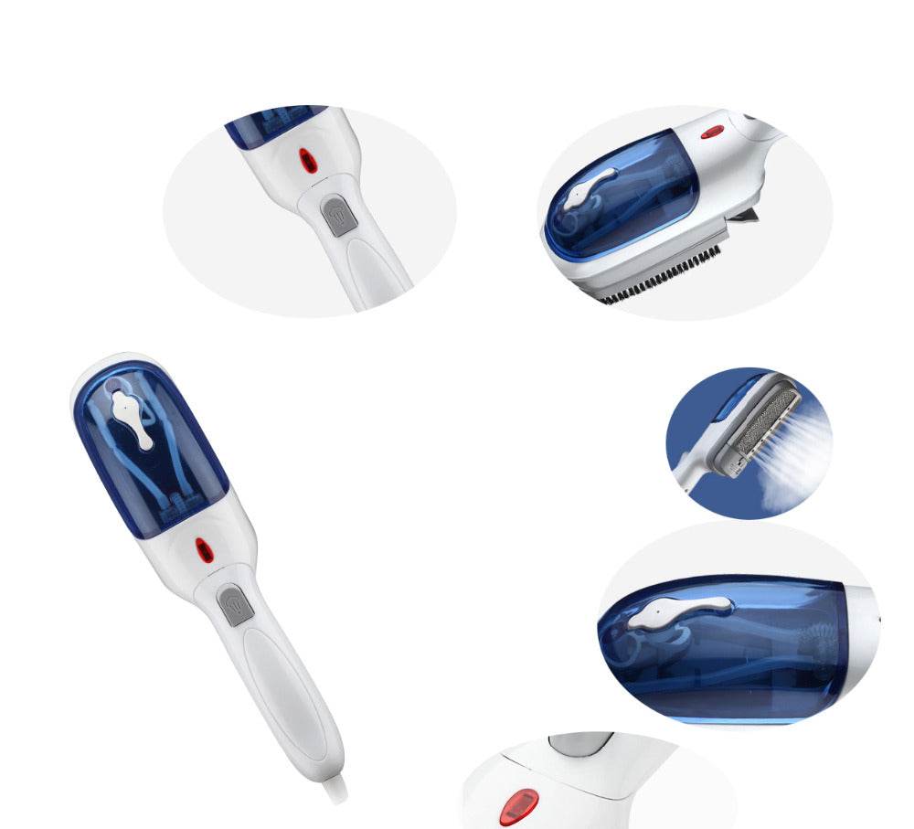 Handheld mini steam hung ironing machine portable cleaning dry cleaning steam brush home travel electric iron - Mubimart