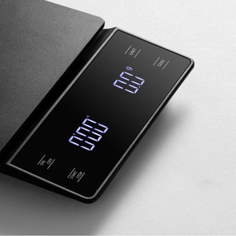 Handmade Coffee Electronic Scale Bar Counter Food Weighing Timing LED Display 3000g - Mubimart
