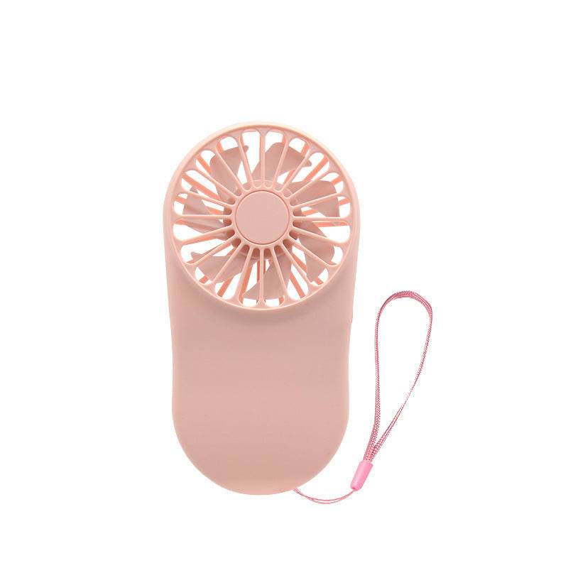 Hands-free Neck-Fan Band Hands-Free Hanging USB Rechargeable Dual Cooling Fan Mini Air Cooler Summer Portable Foldable Fan - Mubimart