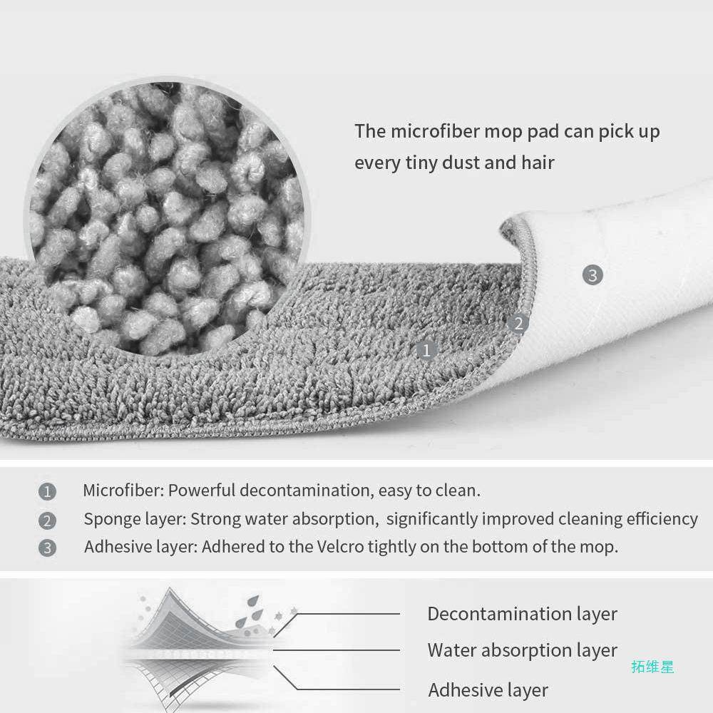 Hands-free Pleated Mop And Bucket - Mubimart
