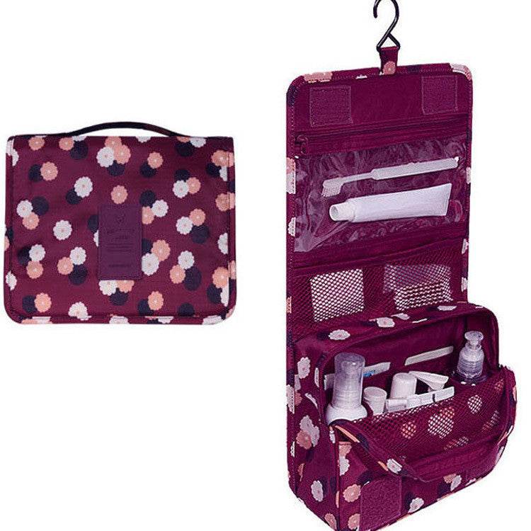 Hanging Foldable Storage Bag For Travel Toiletry Bag - Mubimart