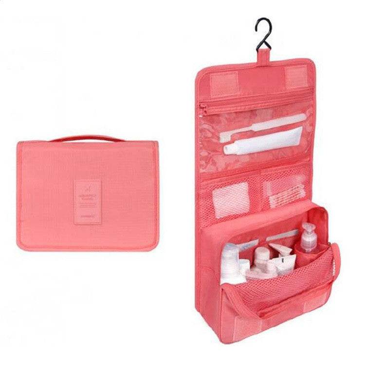 Hanging Foldable Storage Bag For Travel Toiletry Bag - Mubimart