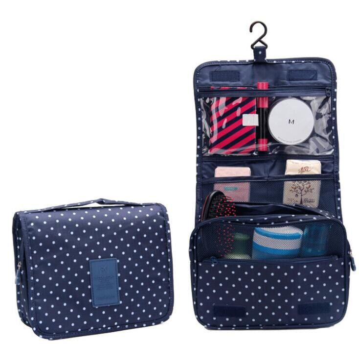 Hanging Foldable Storage Bag For Travel Toiletry Bag - Mubimart - Toiletry Bag 