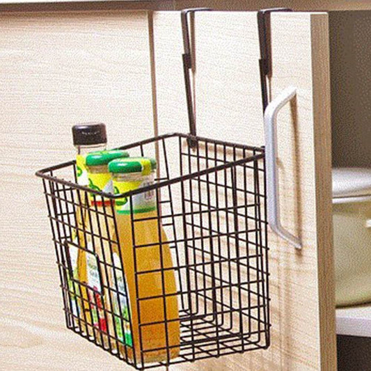 Hanging wrought iron hanging basket - Mubimart