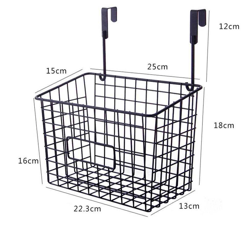 Hanging wrought iron hanging basket - Mubimart