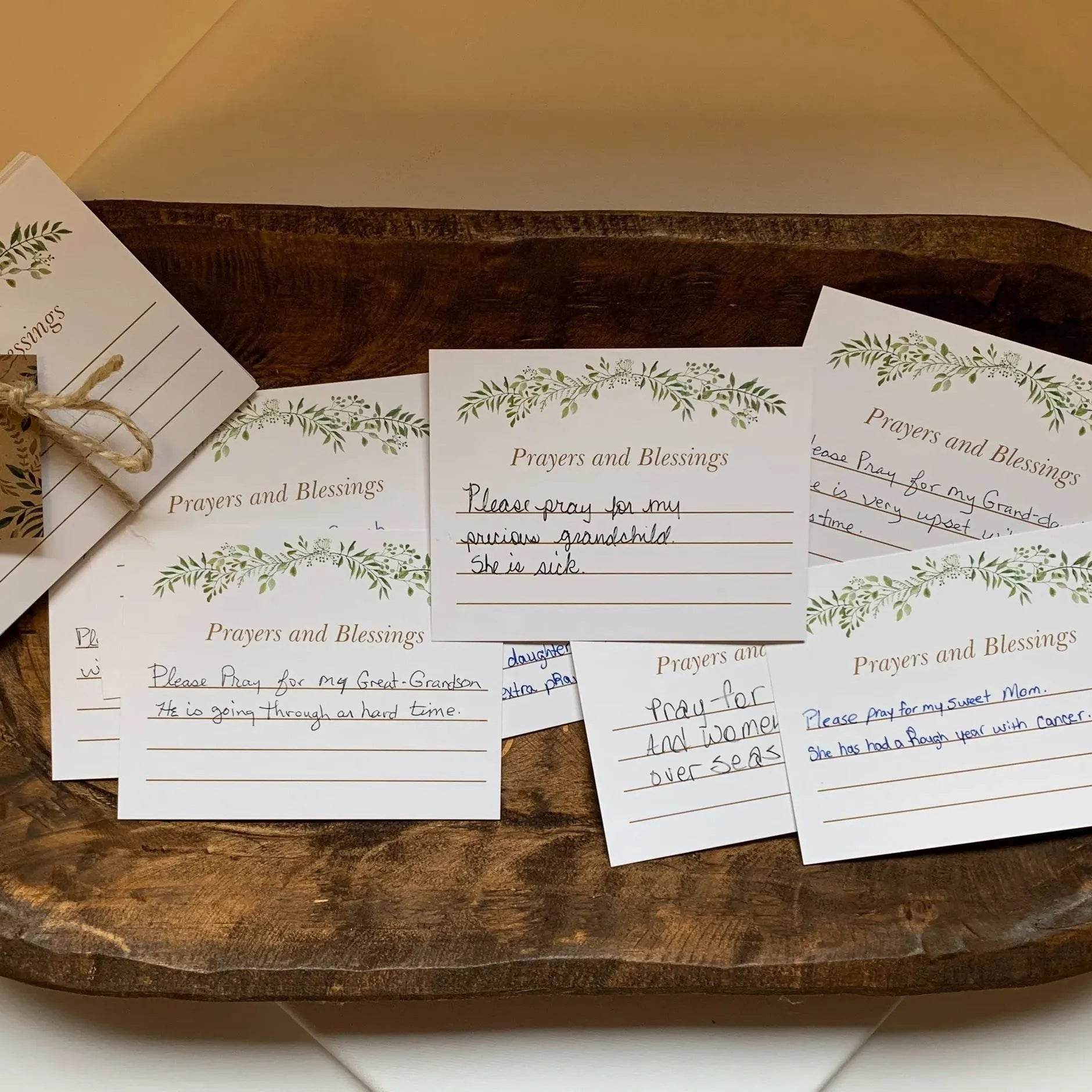 Heart Prayer Bowl Gift Wooden - Mubimart