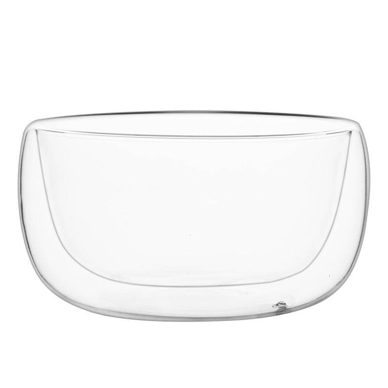 Heat Resistant Household Japanese Double-layer Glass Bowl - Mubimart