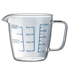 Heat-resistant High Borosilicate Glass Measuring Cup - Mubimart -  