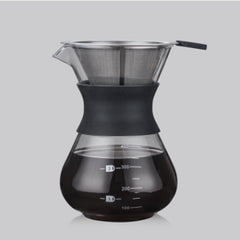 Heat-resistant glass hand coffee maker - Mubimart -  