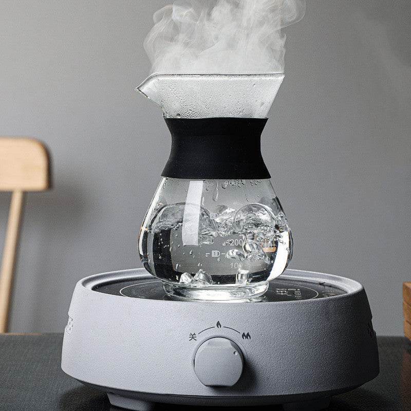 Heat-resistant glass hand coffee maker - Mubimart