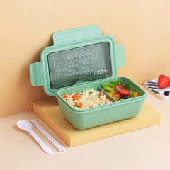 Heated Partitioned Bento Box Student Japanese Lunch Box - Mubimart -  