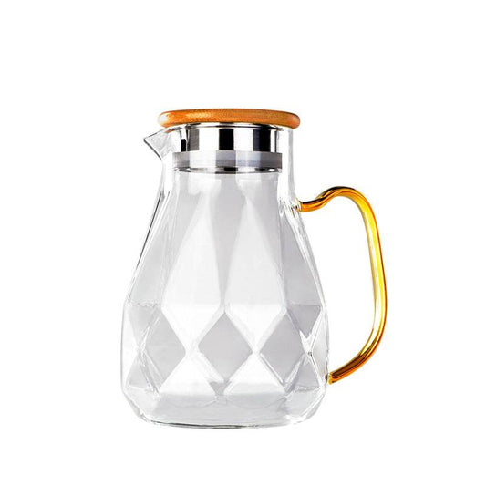 High Borosilicate Thickened Glass Water Bottle - Mubimart
