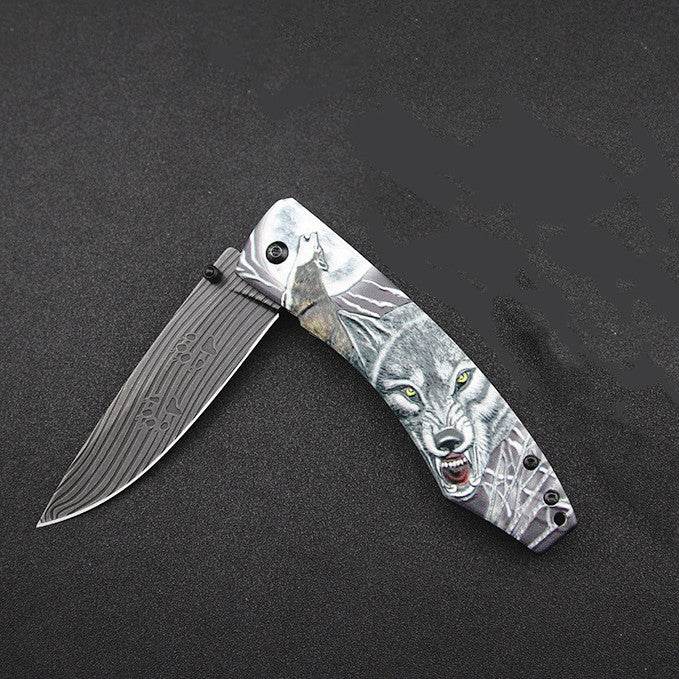 High Hardness Outdoor Knife Folding Knife Field Survival Knife Knife Outdoor Knife Military Knife - Mubimart