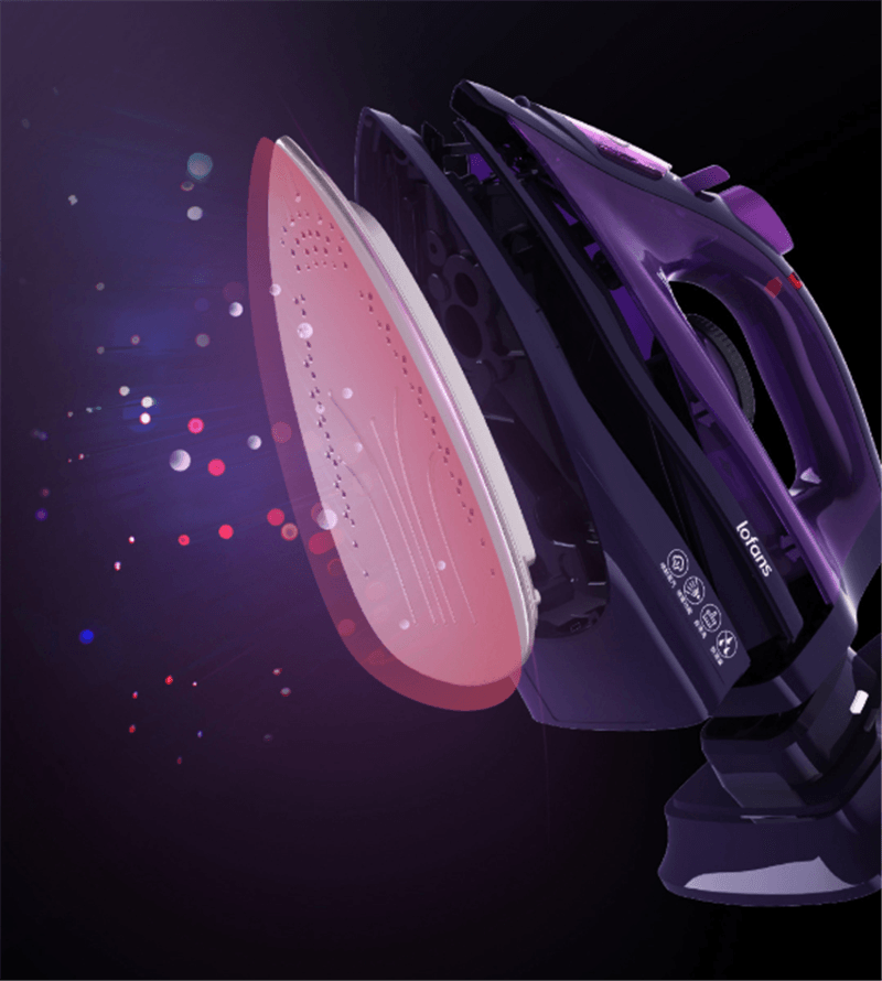 High-Power Iron Switch Steam Brush Electric Iron - Mubimart