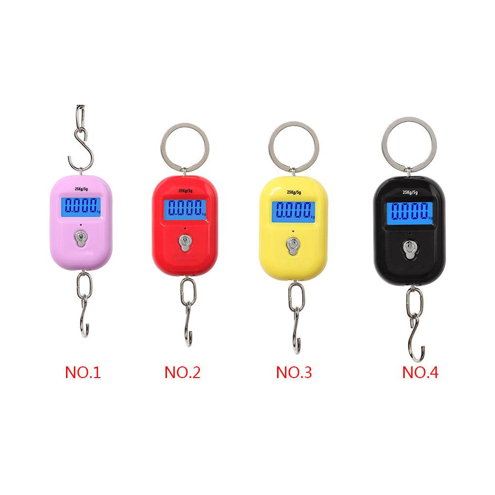 High Precision Portable Electronic Scale Household Mini Portable Grocery Shopping Small Hook Luggage Weighing Hook Weighing Fish Small Scale - Mubimart