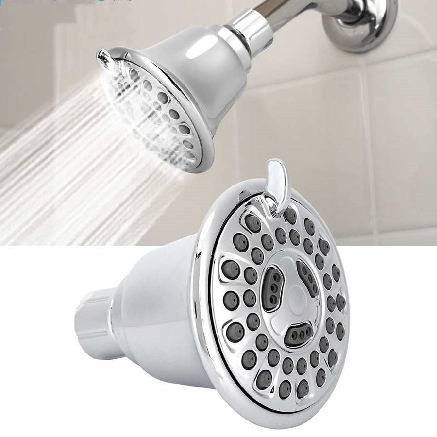 High Pressure 3 Modes Top Sprayer Water Saving Shower Head - Mubimart - Shower Head 