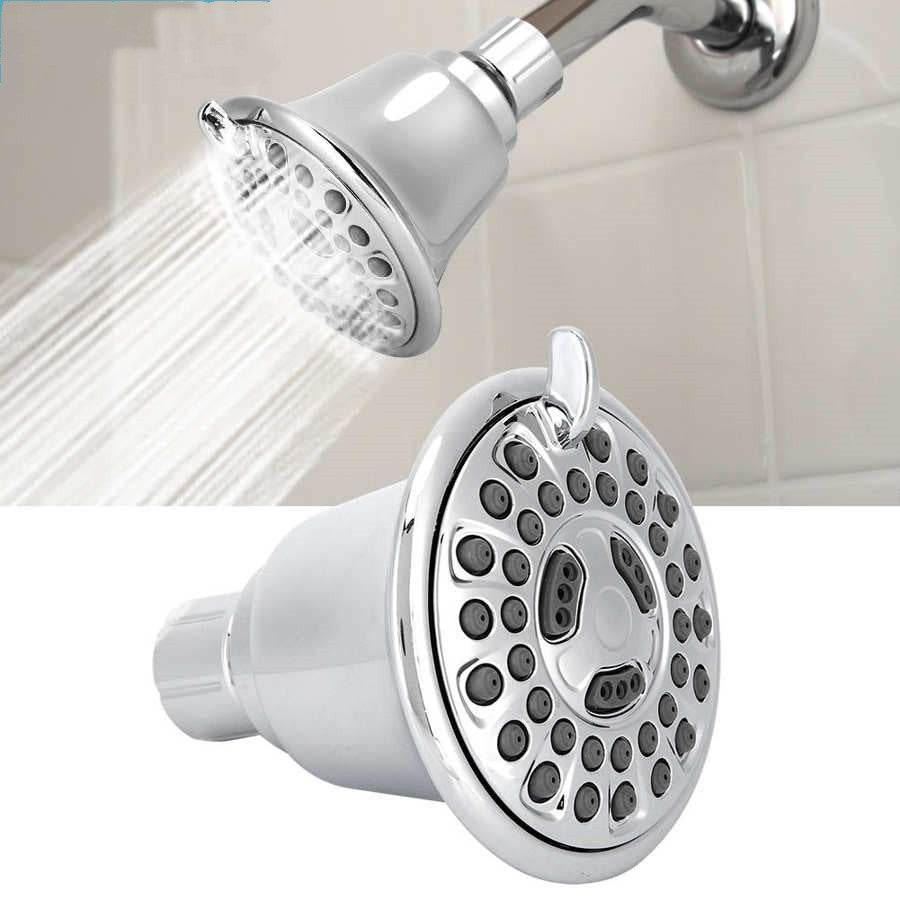 High Pressure 3 Modes Top Sprayer Water Saving Shower Head - Mubimart