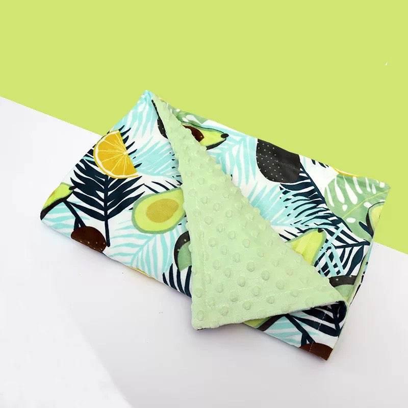 High Quality Baby Blanket Winter Flannel Fleece Flamingo Blanket Infant Swaddle Stroller Wrap For Newborn Baby Bedding Blankets - Mubimart